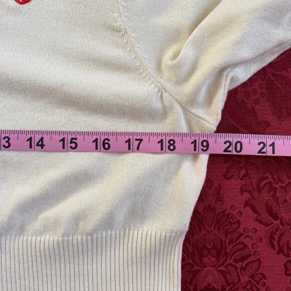 Retro Chic by Torrid Cottagecore Strawberry Cropped Cardigan Sweater Size 0 - Picture 12 of 16